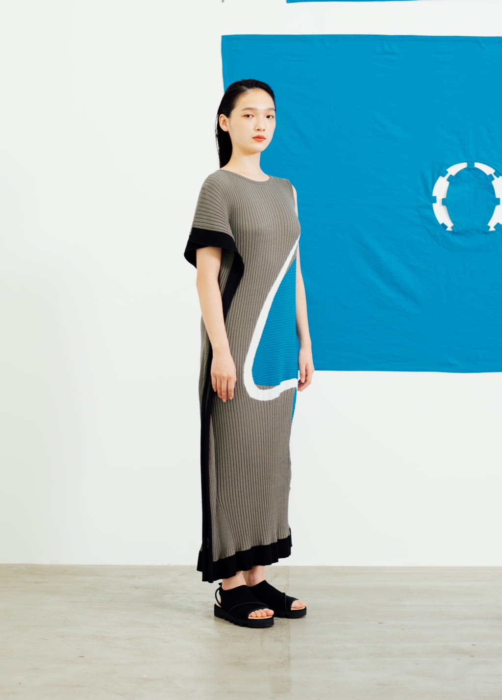 Fashion Week Paris Spring/Summer 2021 look 36 from the Issey Miyake collection 女装