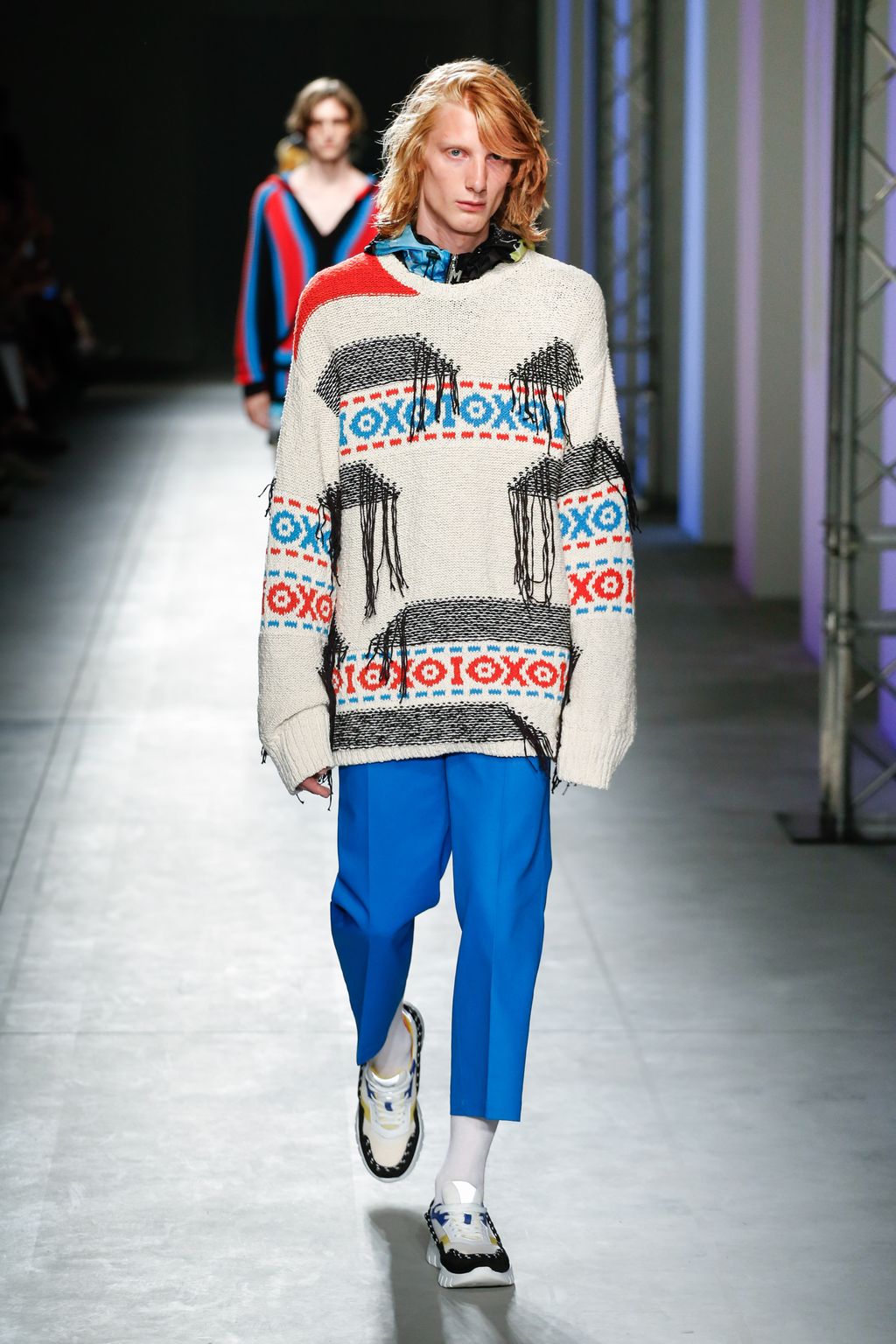 Fashion Week Milan Spring/Summer 2018 look 36 from the MSGM collection menswear