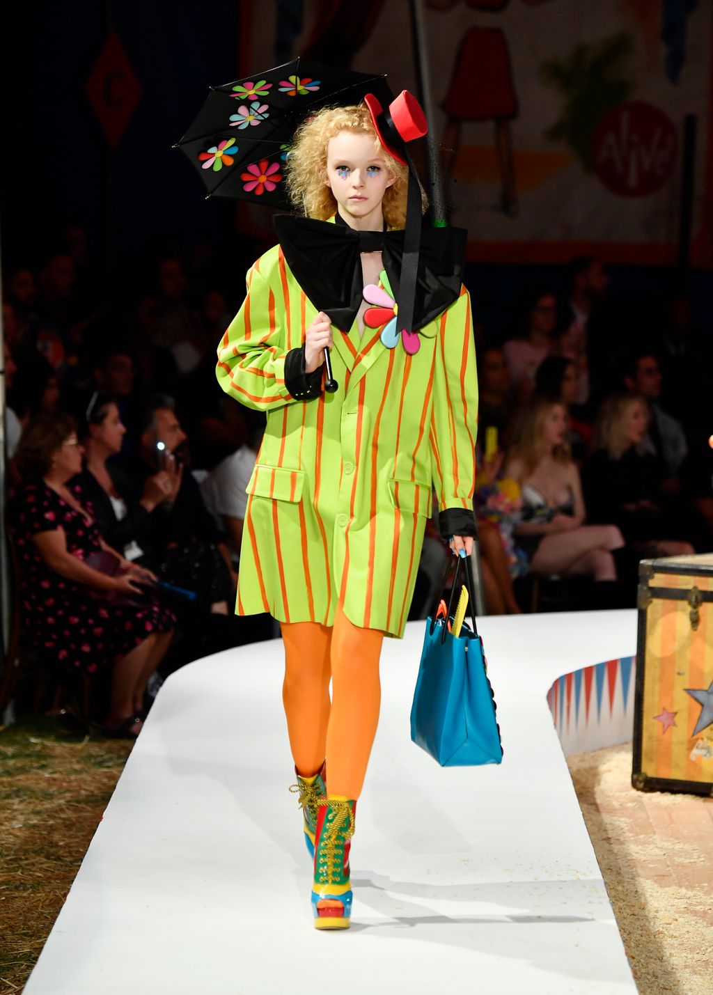 Fashion Week Milan Resort 2019 look 36 from the Moschino collection womenswear