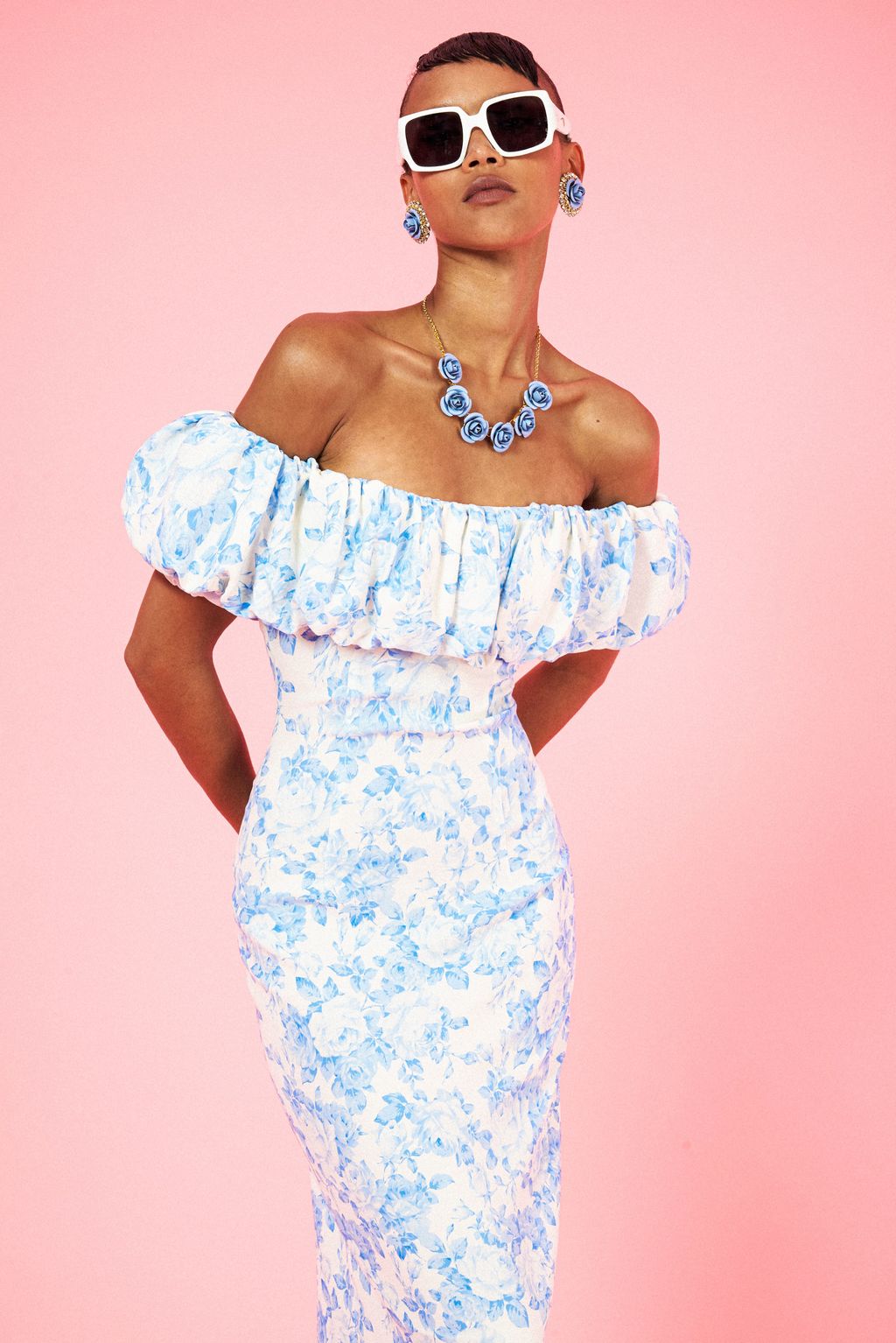 Fashion Week Paris Spring/Summer 2025 look 44 from the ROWEN ROSE collection 女装