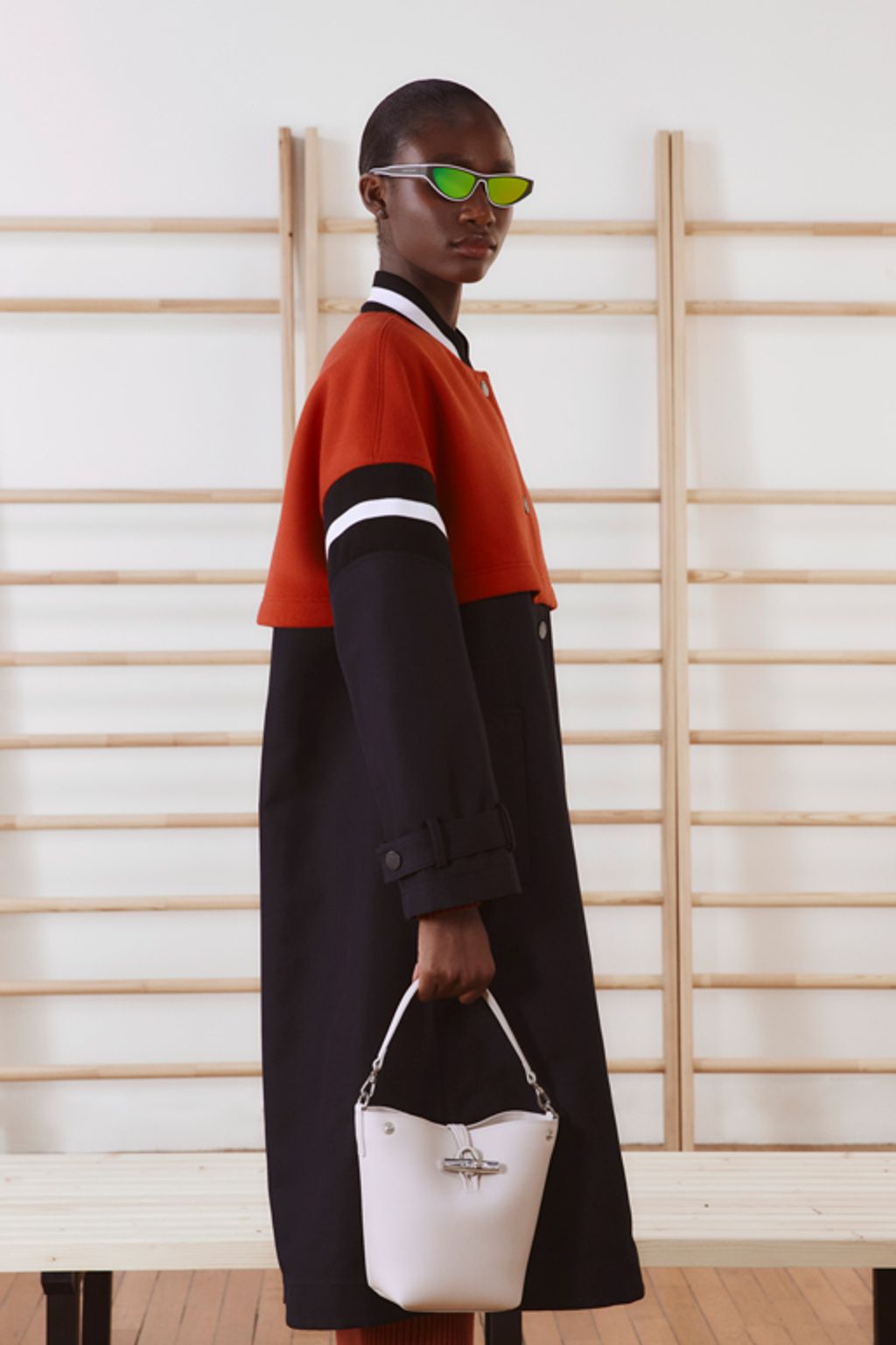 Fashion Week Paris Fall/Winter 2024 look 36 from the Longchamp collection womenswear