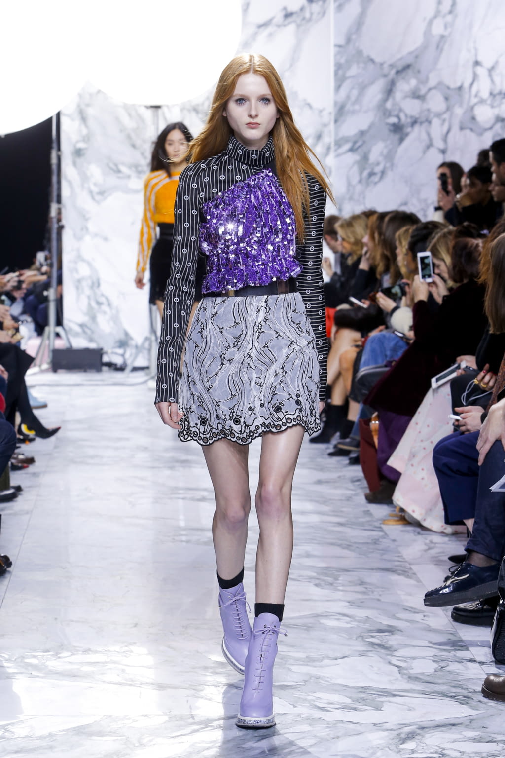 Fashion Week Paris Fall/Winter 2016 look 36 from the Carven collection womenswear