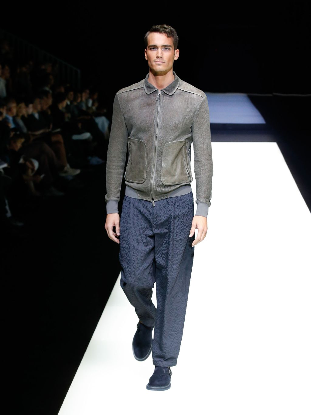 Fashion Week Milan Spring/Summer 2018 look 33 from the Giorgio Armani collection menswear