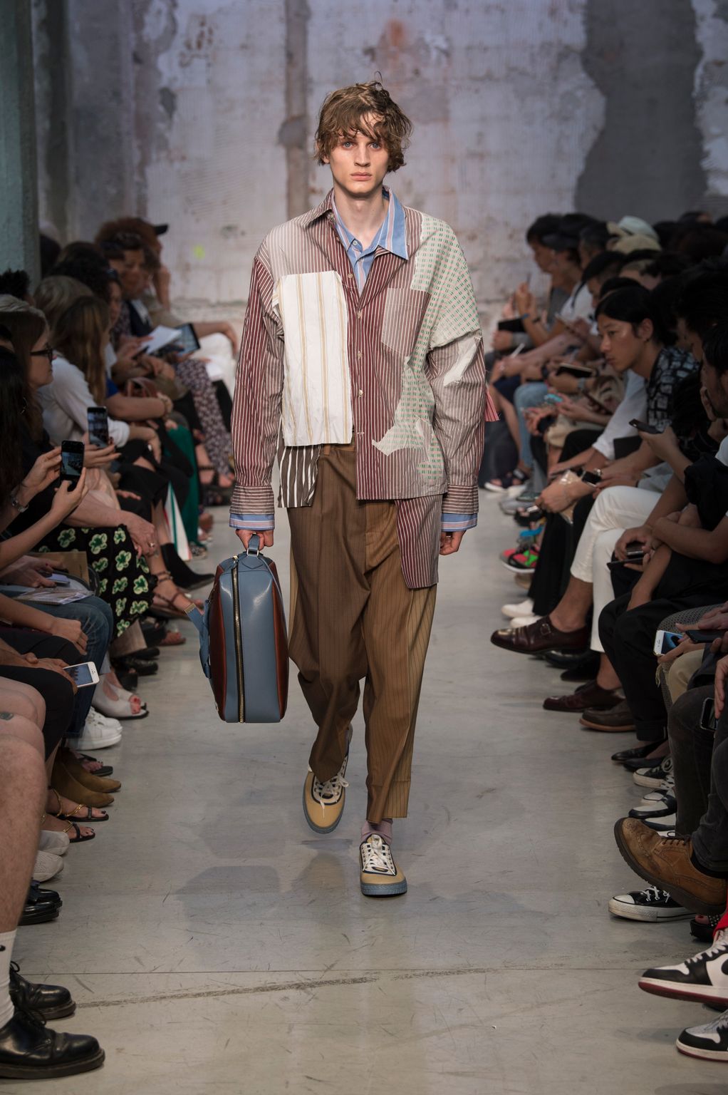 Fashion Week Milan Spring/Summer 2018 look 35 from the Marni collection 男装