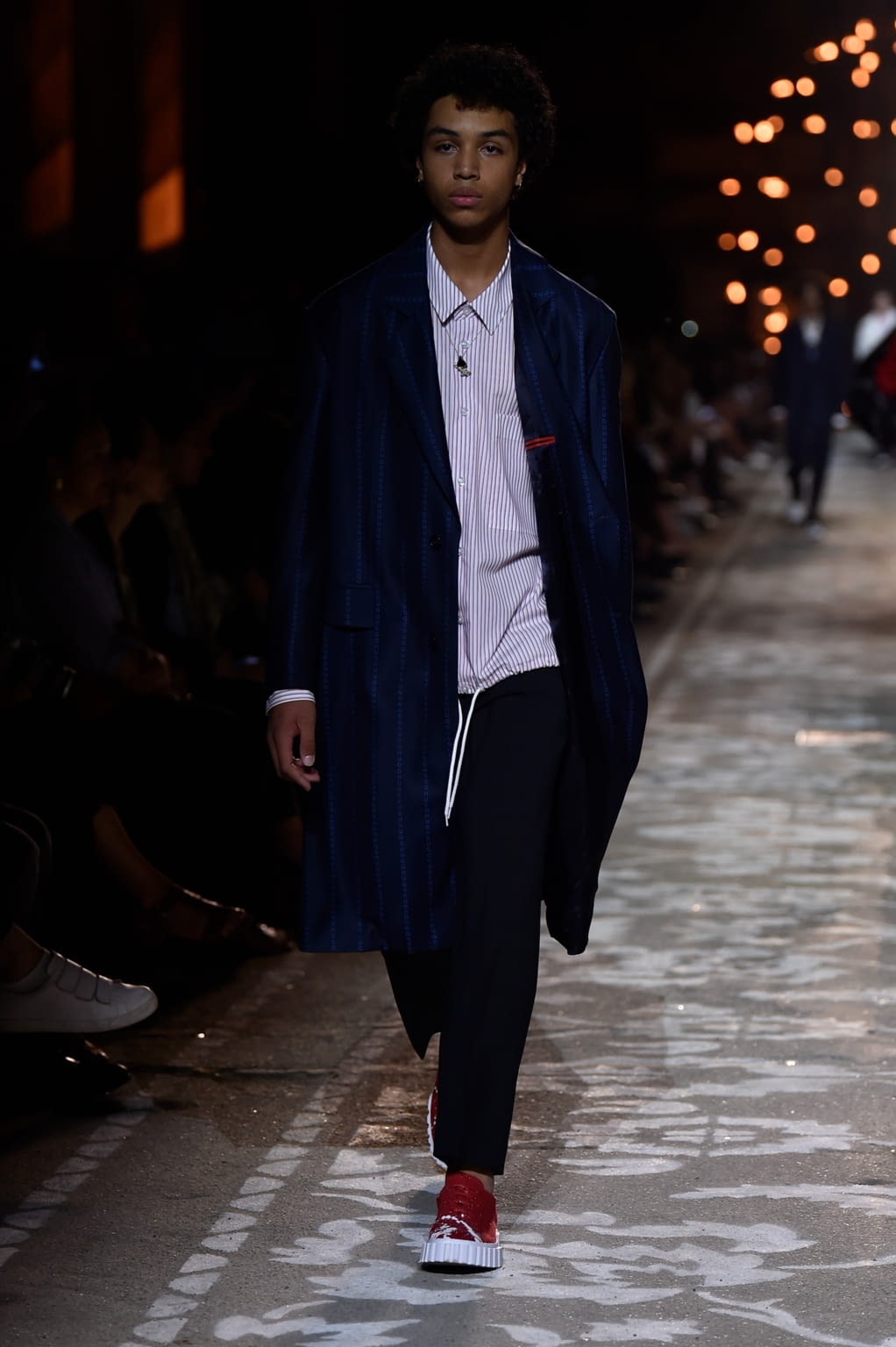 Fashion Week Florence Spring/Summer 2018 look 36 from the HUGO collection menswear