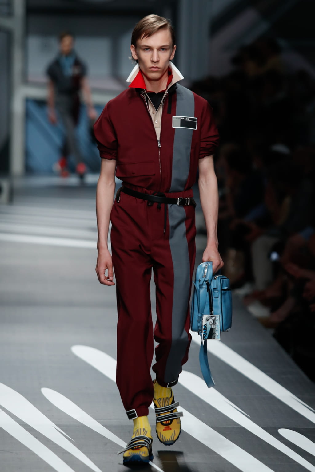 Fashion Week Milan Spring/Summer 2018 look 36 from the Prada collection 男装