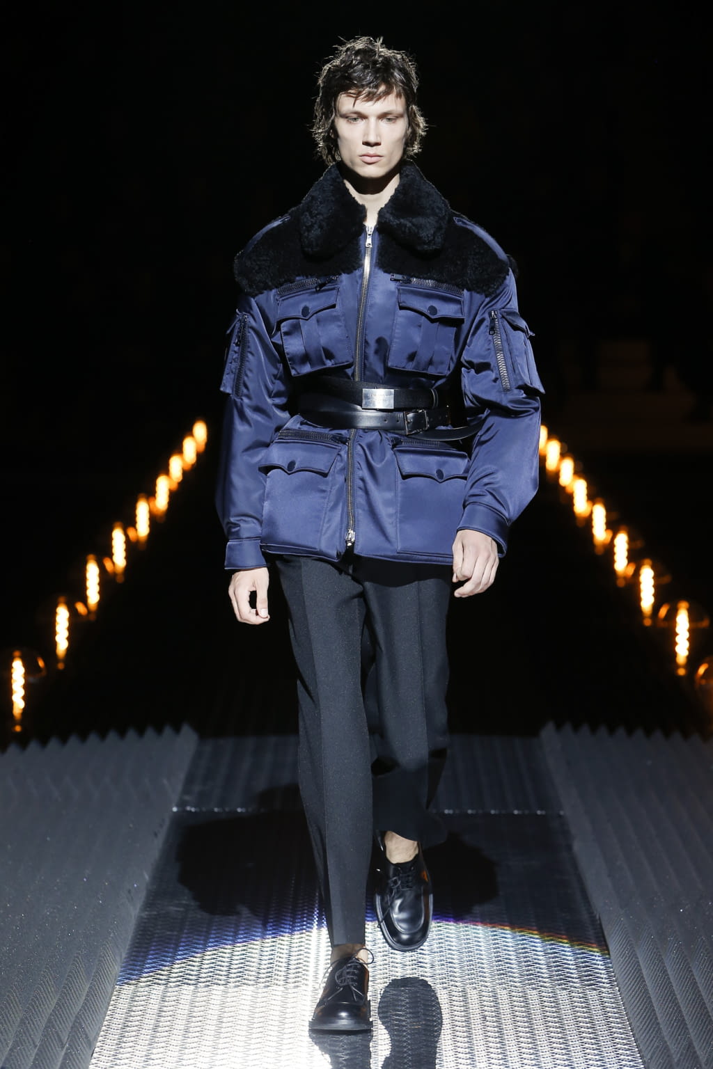 Fashion Week Milan Fall/Winter 2019 look 36 from the Prada collection 男装