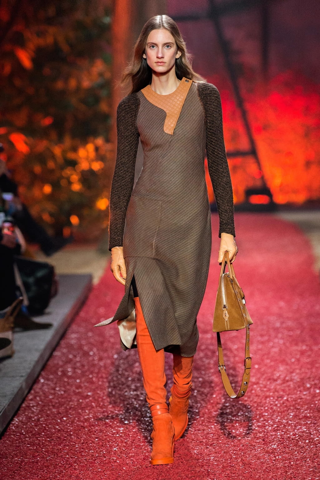 Fashion Week Paris Fall/Winter 2018 look 36 from the Hermès collection womenswear