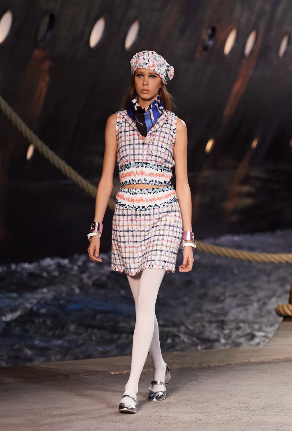 Fashion Week Paris Resort 2019 look 36 from the Chanel collection 女装