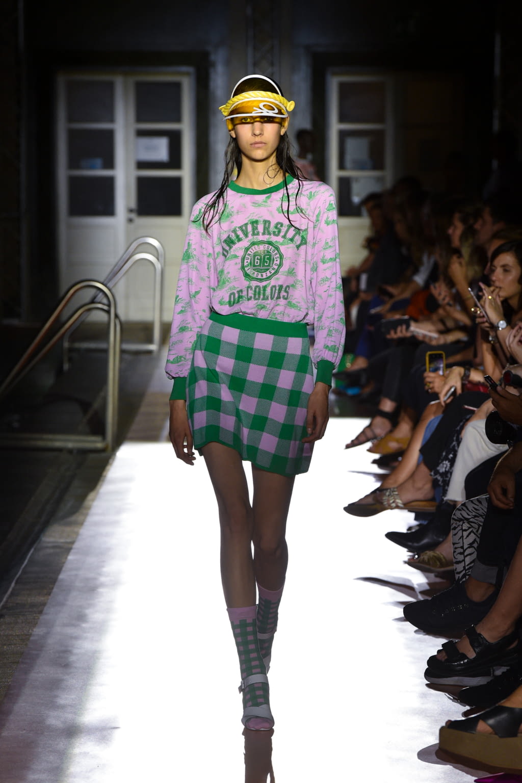 Fashion Week Milan Spring/Summer 2020 look 37 from the BENETTON x JEAN-CHARLES DE CASTELBAJAC collection 女装