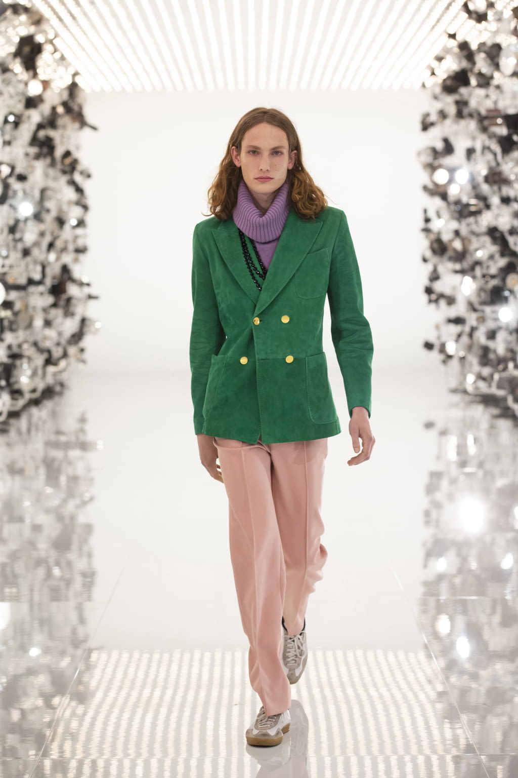 Fashion Week Milan Fall/Winter 2021 look 37 from the Gucci collection 女装