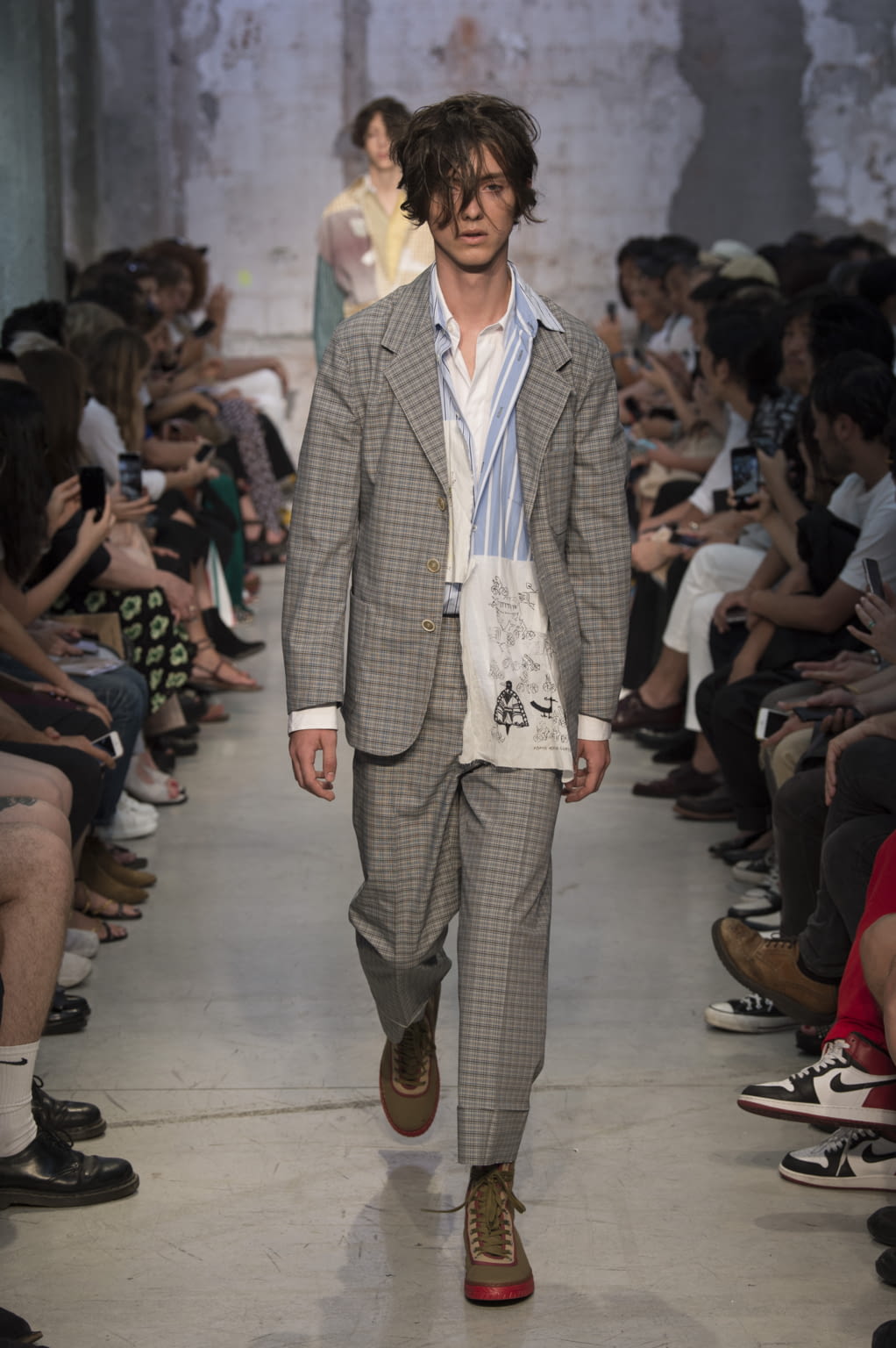 Fashion Week Milan Spring/Summer 2018 look 37 from the Marni collection menswear