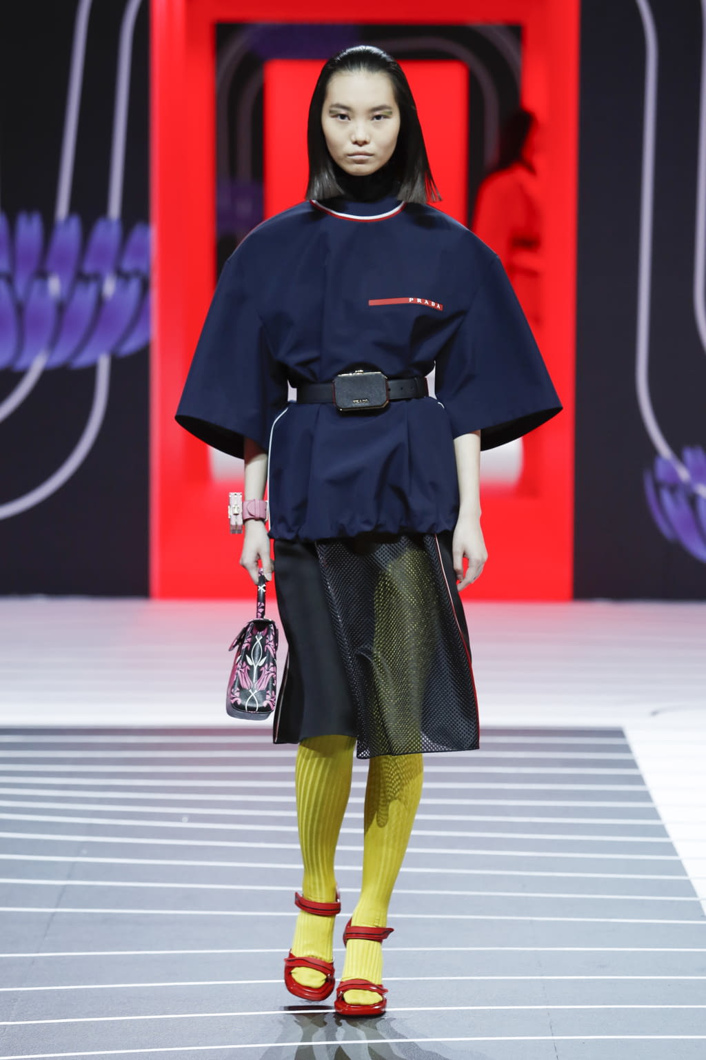 Fashion Week Milan Fall/Winter 2020 look 37 from the Prada collection womenswear