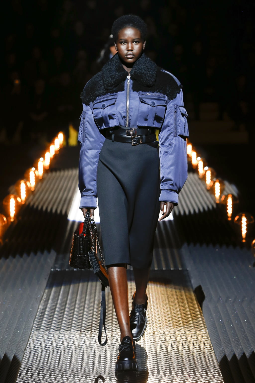Fashion Week Milan Fall/Winter 2019 look 37 from the Prada collection menswear