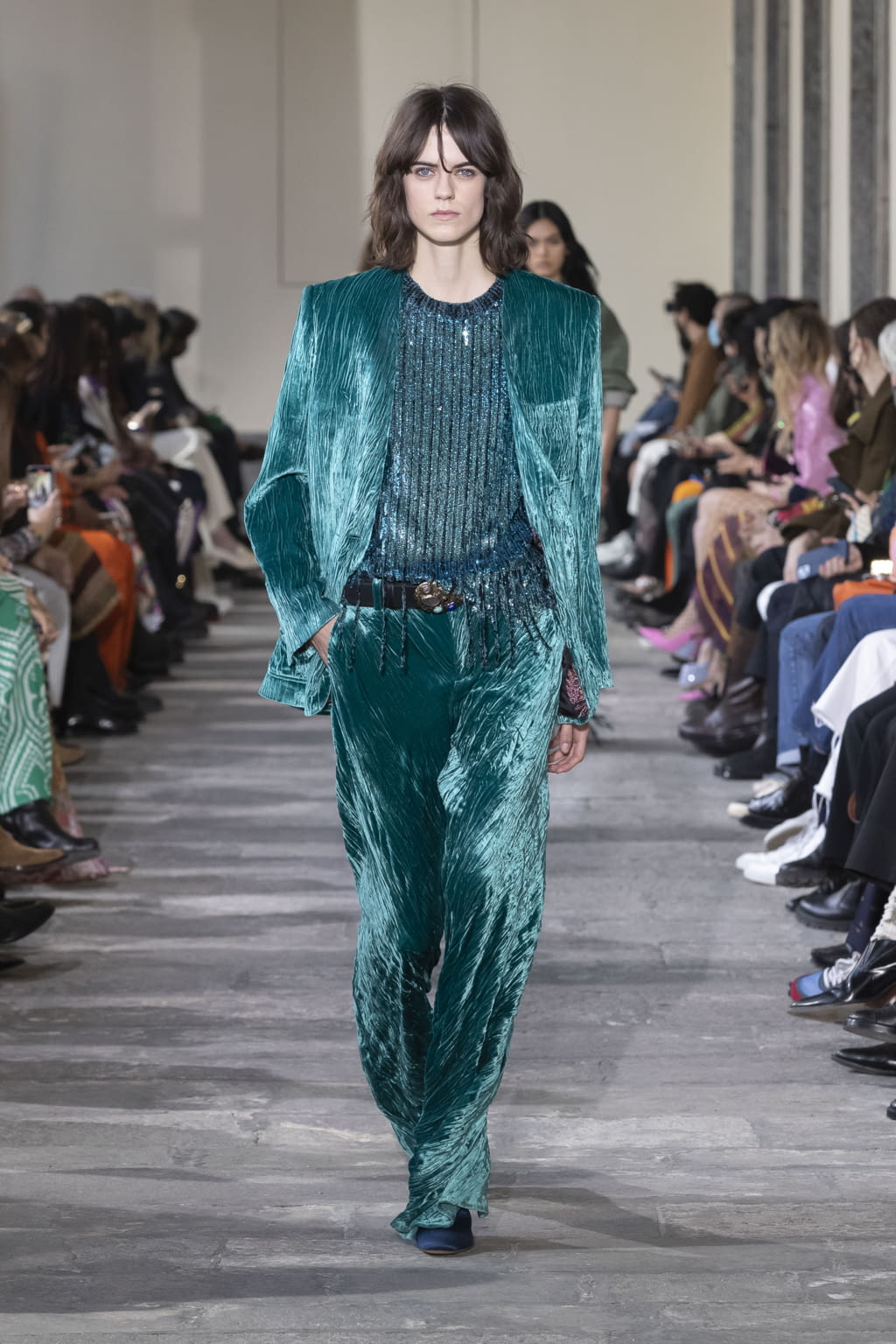 Fashion Week Milan Fall/Winter 2022 look 38 from the Etro collection womenswear