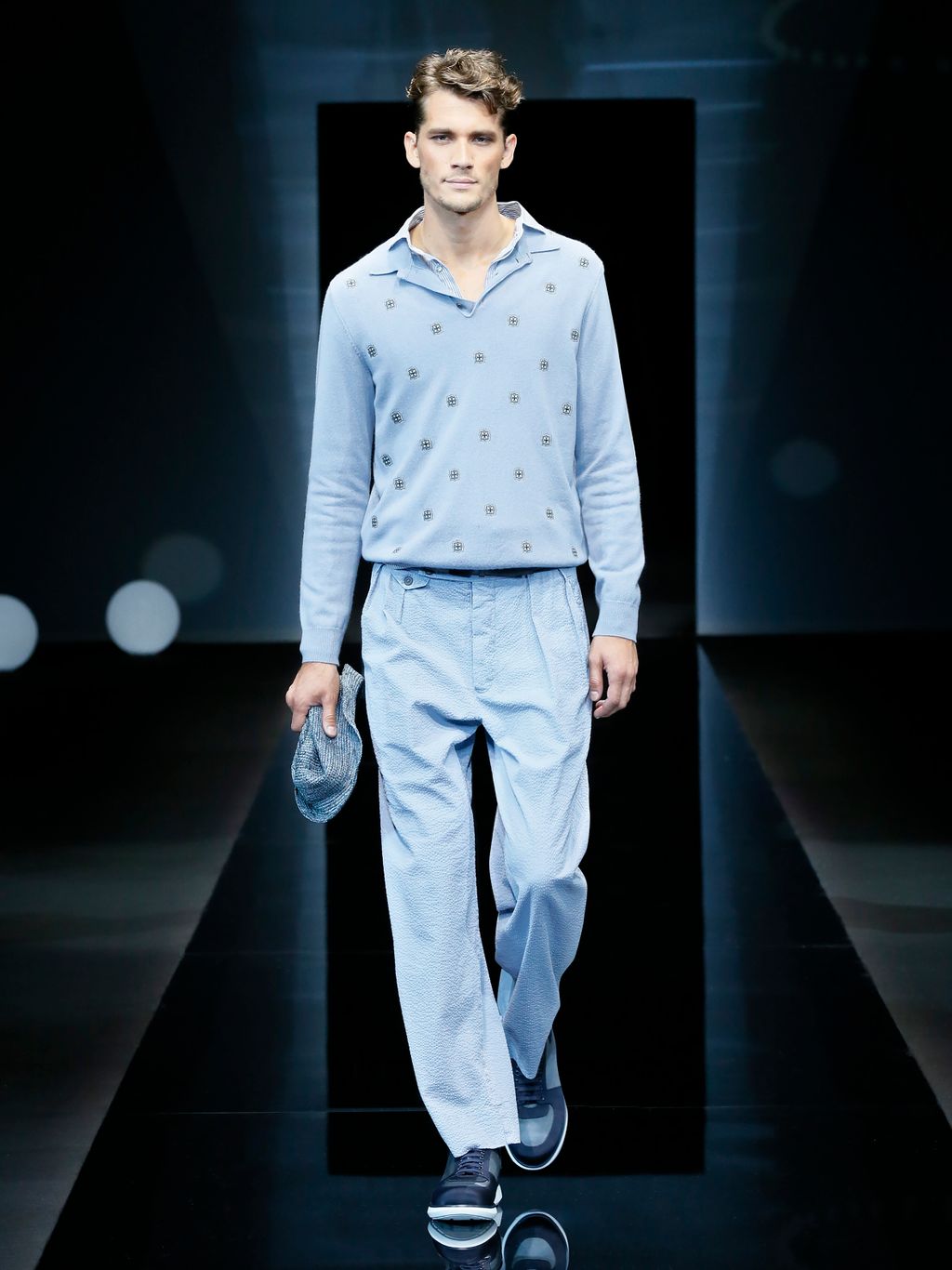 Fashion Week Milan Spring/Summer 2017 look 38 from the Giorgio Armani collection 男装