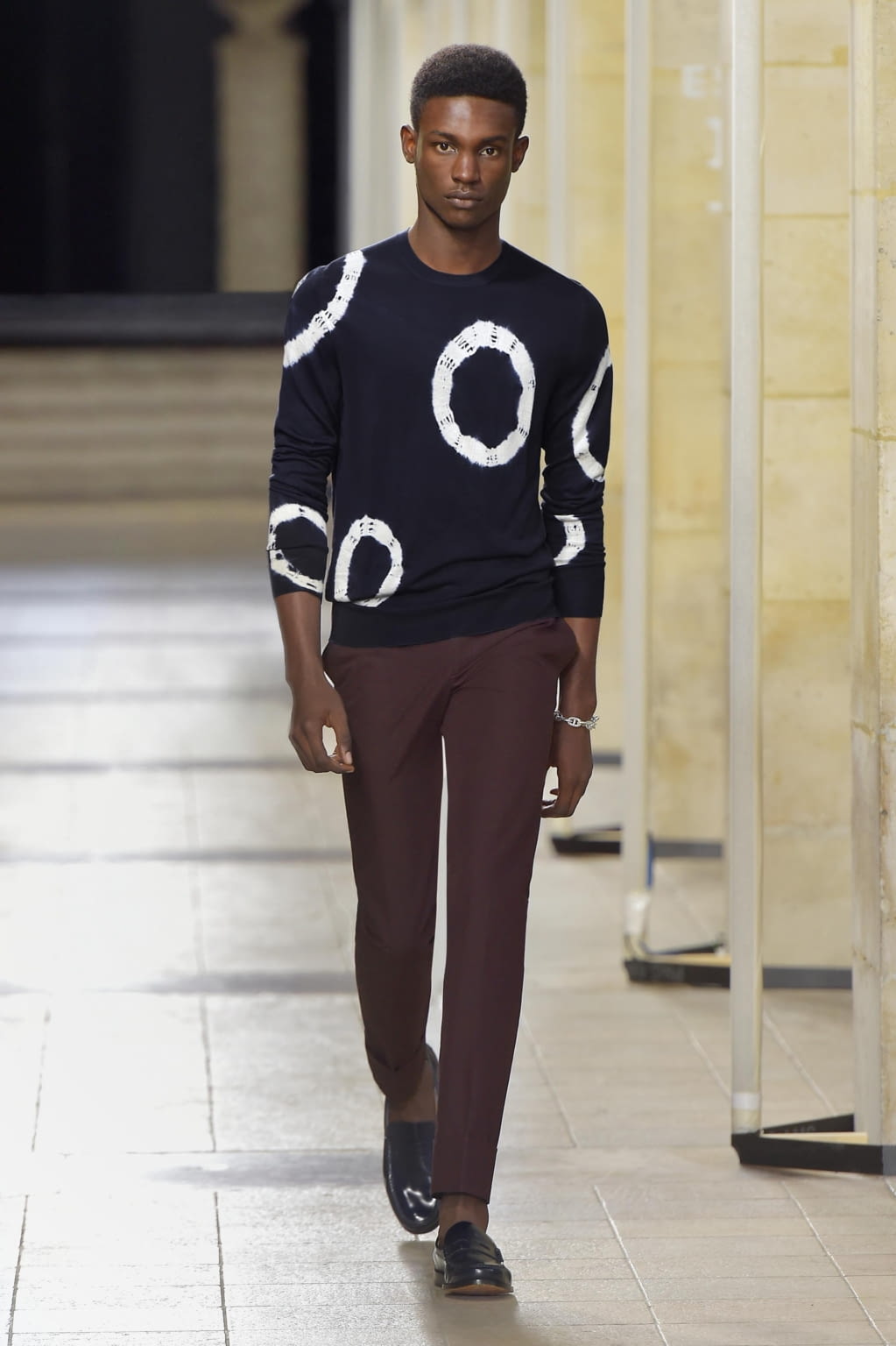 Fashion Week Paris Spring/Summer 2017 look 38 from the Hermès collection menswear