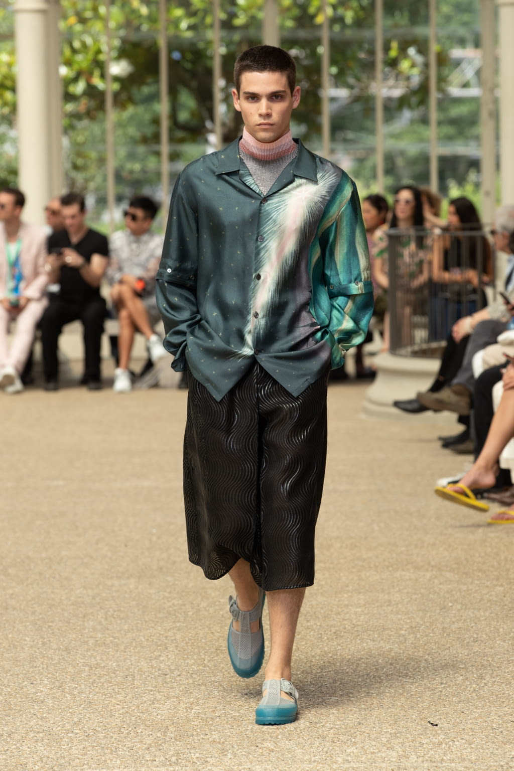 Fashion Week Florence Spring/Summer 2020 look 39 from the Marco de Vincenzo collection 男装