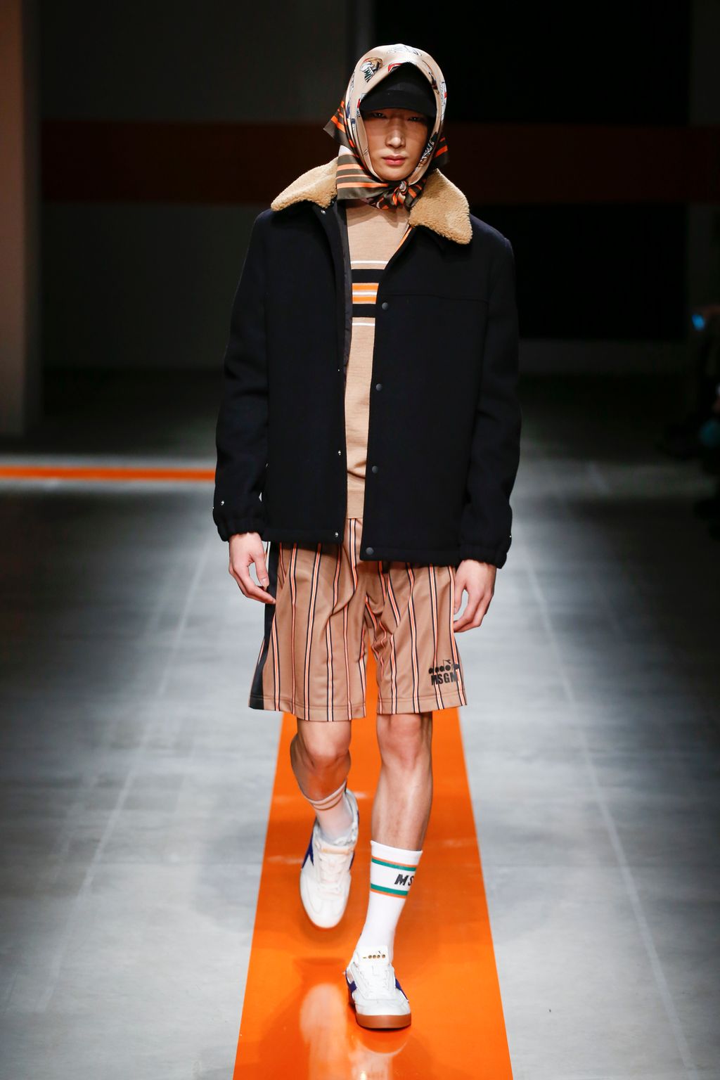 Fashion Week Milan Fall/Winter 2017 look 39 from the MSGM collection menswear