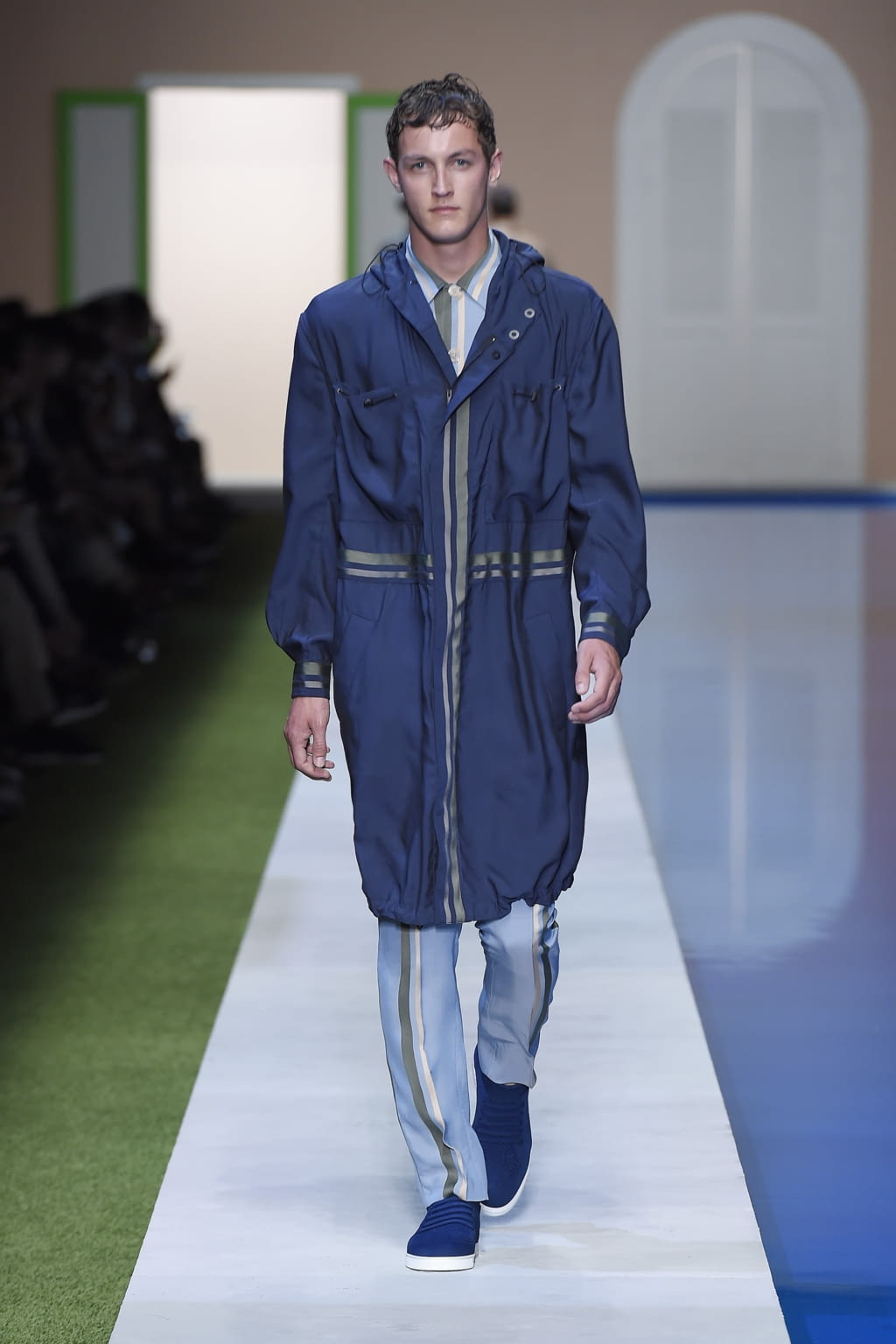 Fashion Week Milan Spring/Summer 2017 look 39 from the Fendi collection menswear