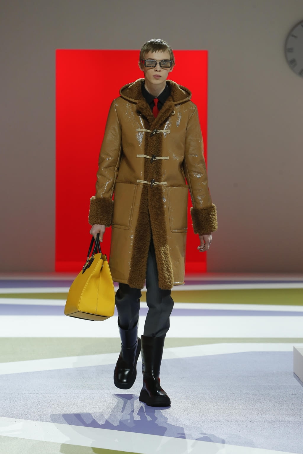 Fashion Week Milan Fall/Winter 2020 look 39 from the Prada collection menswear