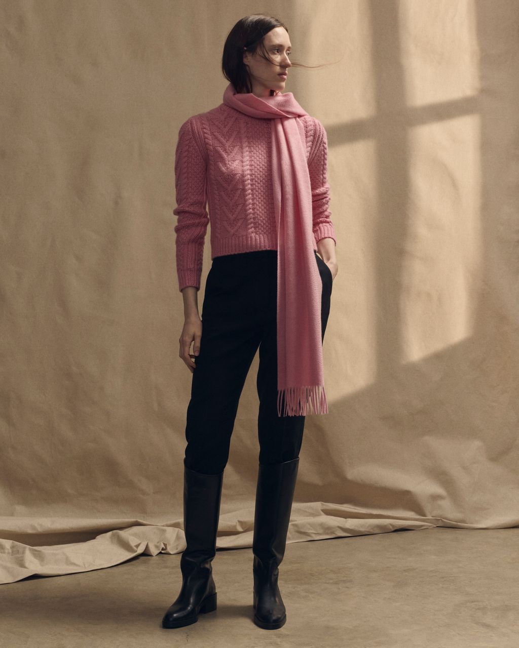 Fashion Week Paris Fall/Winter 2024 look 53 from the Eric Bompard collection womenswear