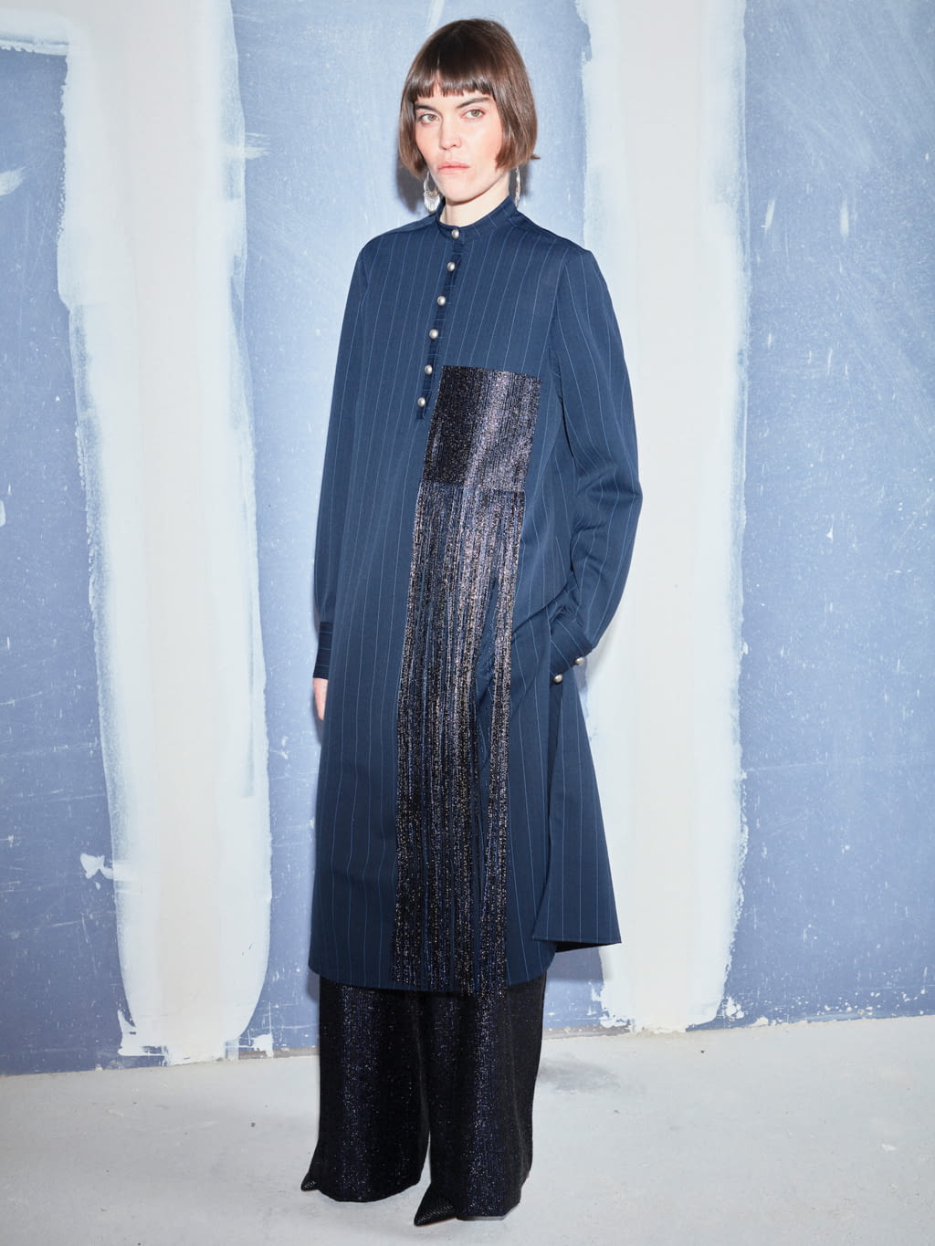 Fashion Week Paris Fall/Winter 2021 look 4 de la collection Benjamin Benmoyal womenswear