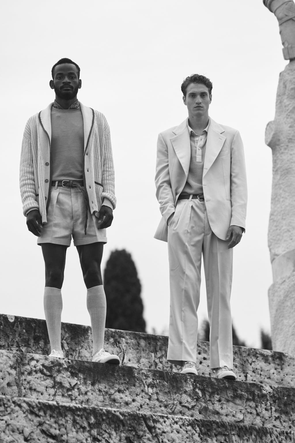 Fashion Week Milan Spring/Summer 2022 look 4 from the Giuliva Heritage collection menswear