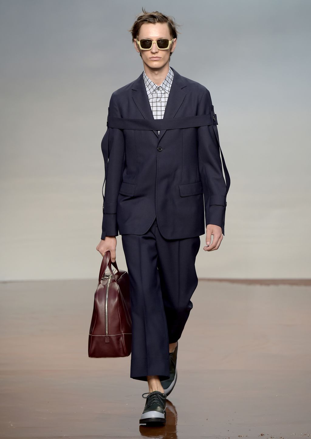 Fashion Week Milan Spring/Summer 2017 look 4 from the Marni collection menswear