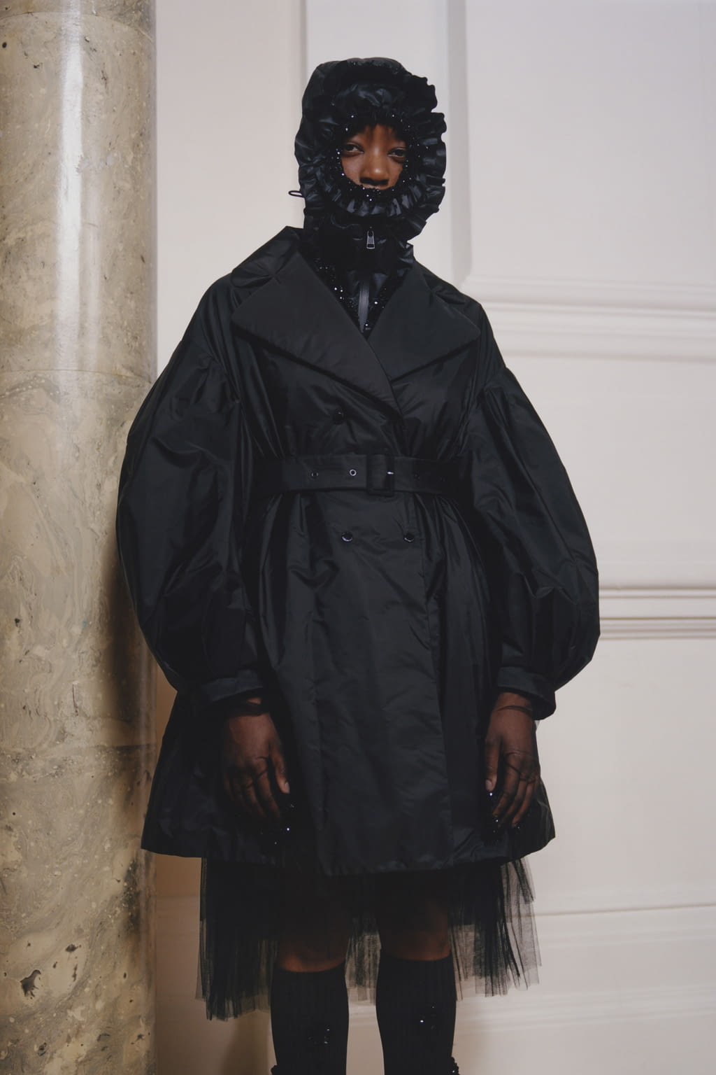 Fashion Week Milan Fall/Winter 2020 look 6 from the 4 Moncler Simone Rocha collection 女装