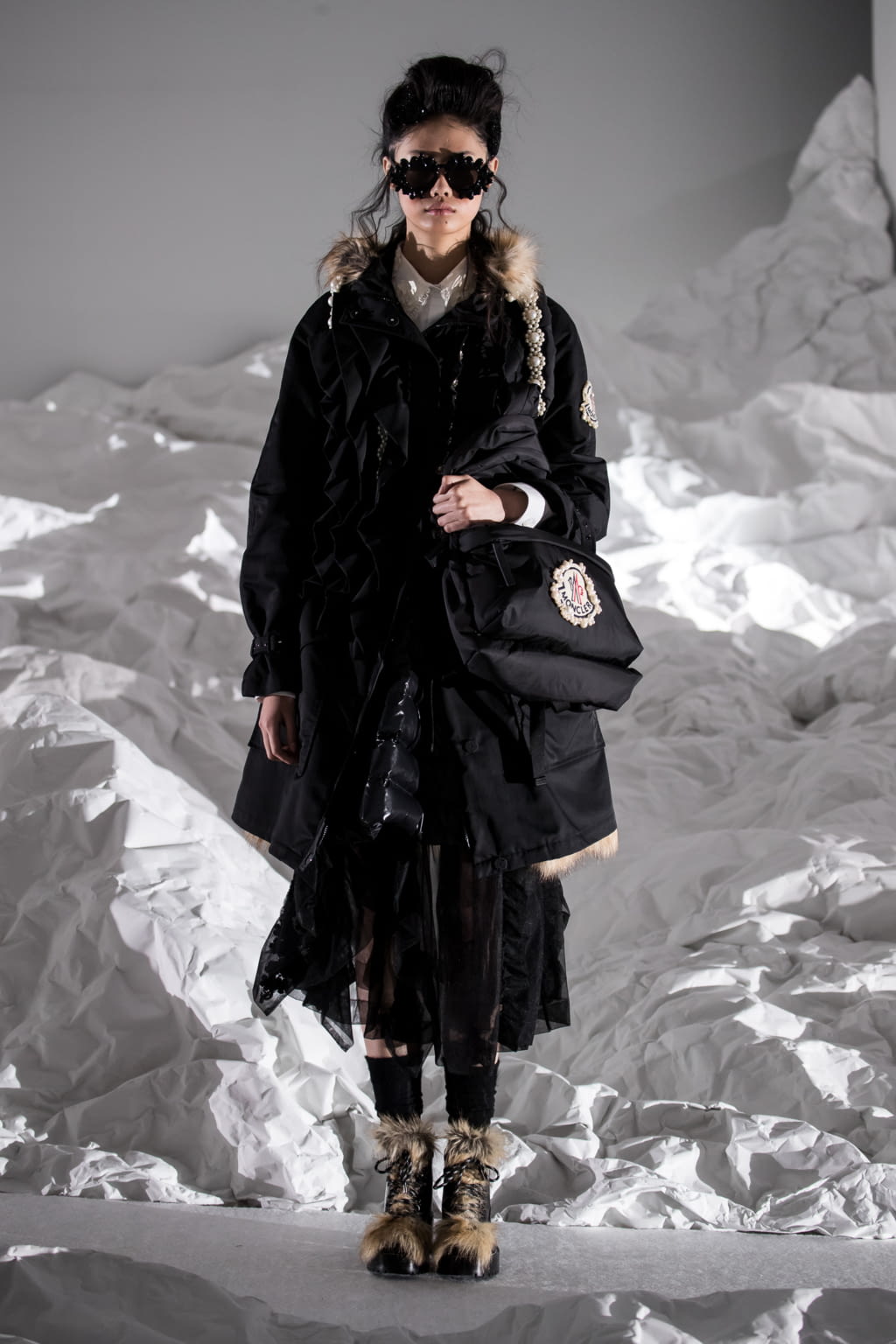 Fashion Week Milan Fall/Winter 2018 look 127 from the Moncler Genius collection womenswear