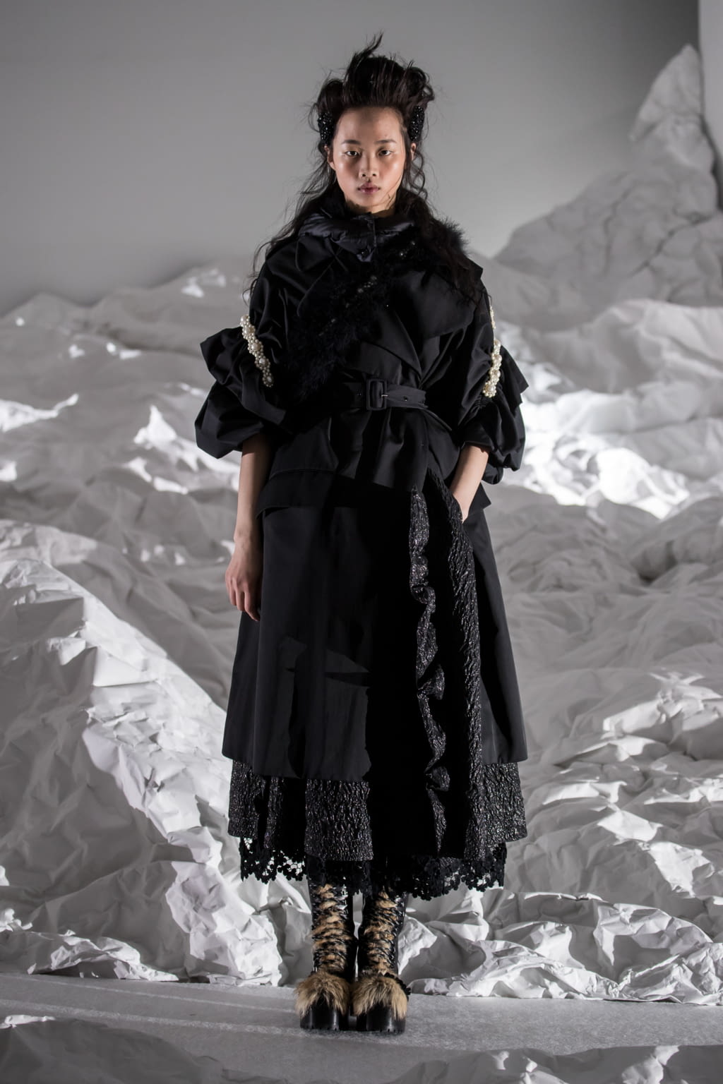 Fashion Week Milan Fall/Winter 2018 look 129 de la collection Moncler Genius womenswear