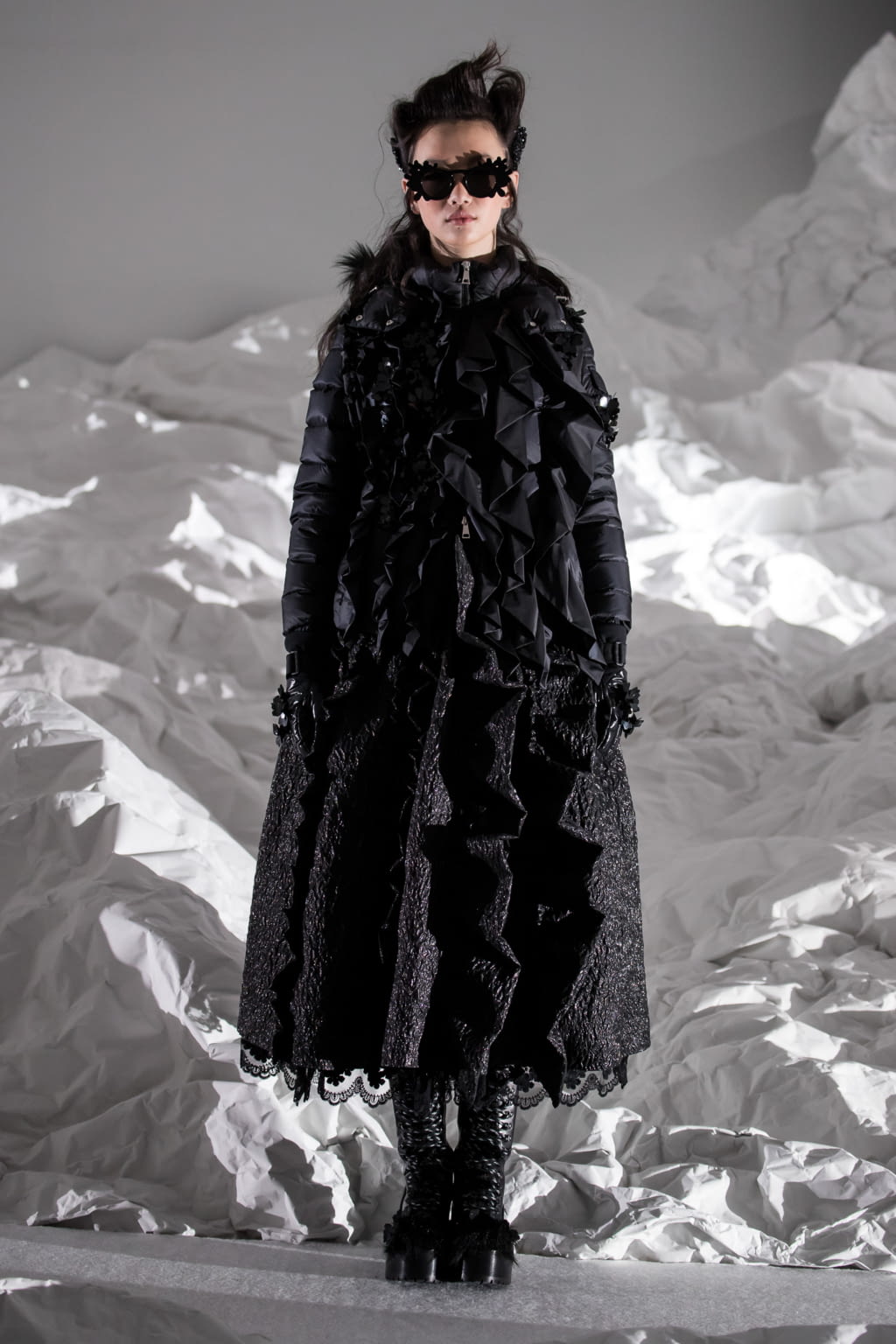 Fashion Week Milan Fall/Winter 2018 look 130 from the Moncler Genius collection womenswear