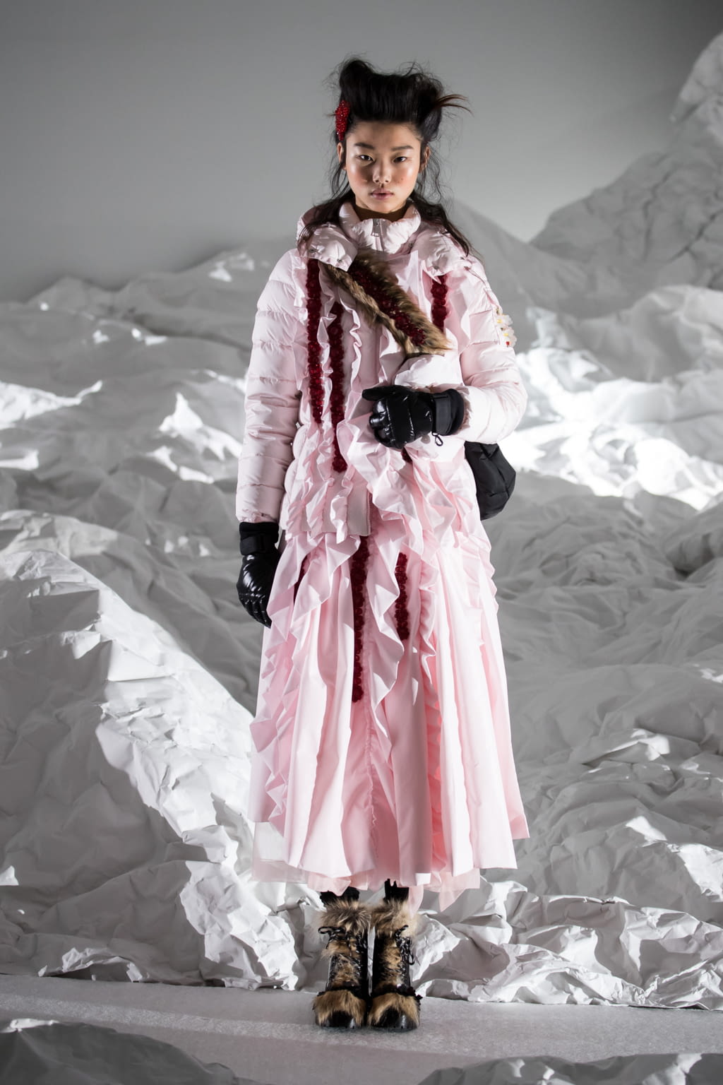 Fashion Week Milan Fall/Winter 2018 look 138 from the Moncler Genius collection womenswear