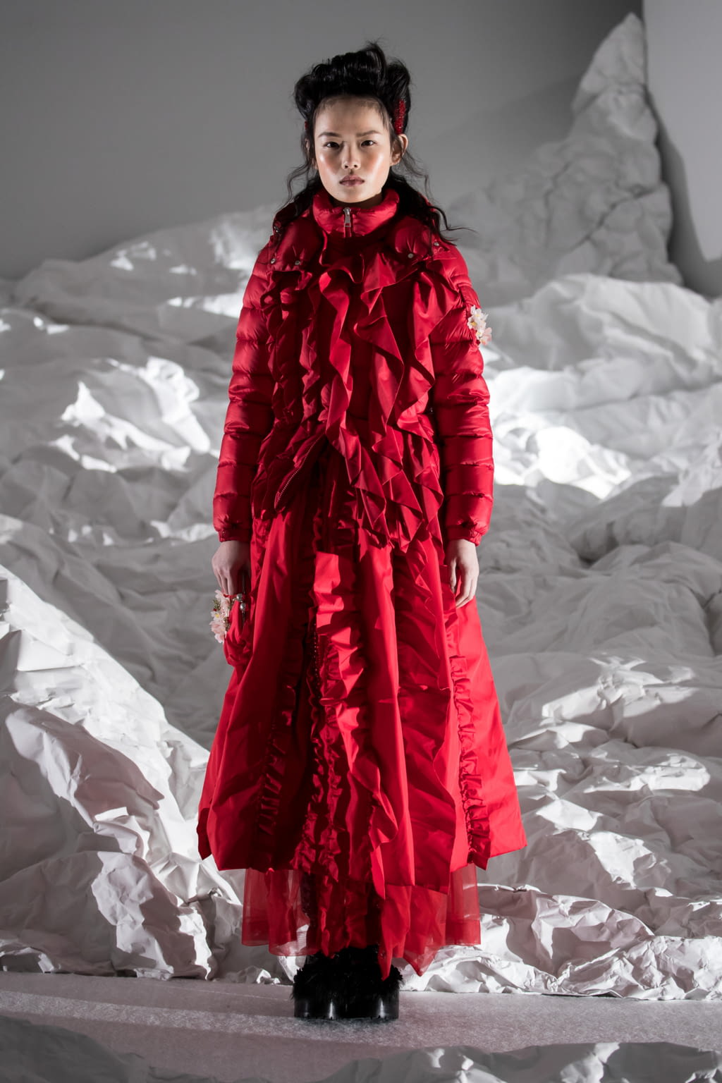 Fashion Week Milan Fall/Winter 2018 look 141 from the Moncler Genius collection womenswear