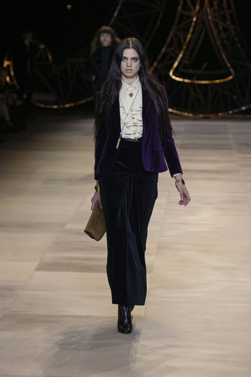 Fashion Week Paris Fall/Winter 2020 look 40 from the Celine collection 女装