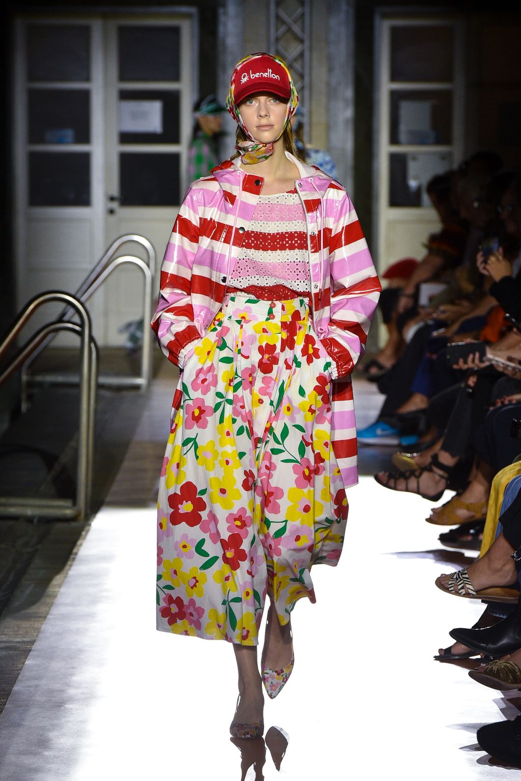 Fashion Week Milan Spring/Summer 2020 look 40 from the BENETTON x JEAN-CHARLES DE CASTELBAJAC collection womenswear