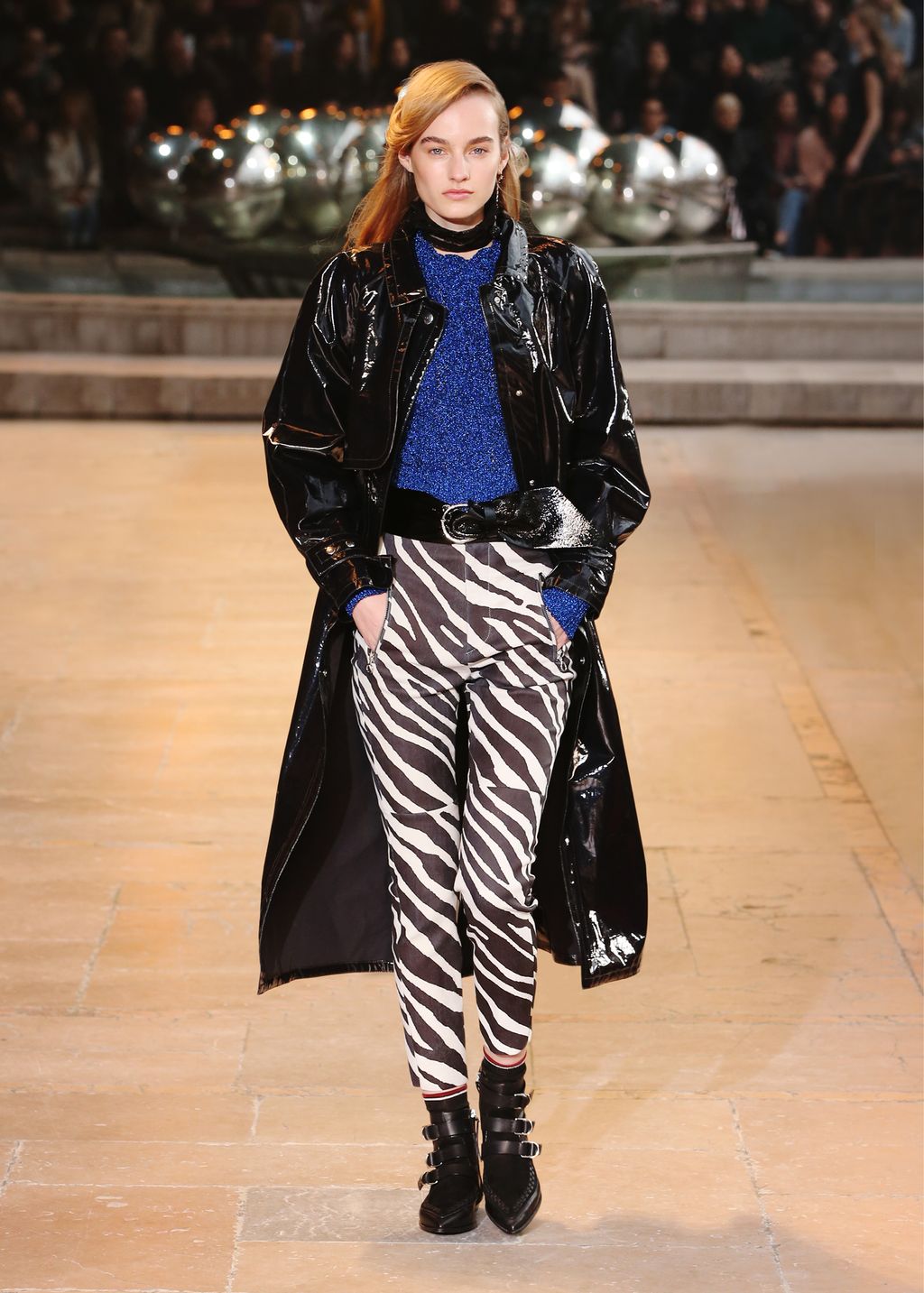 Fashion Week Paris Fall/Winter 2016 look 40 from the Isabel Marant collection 女装