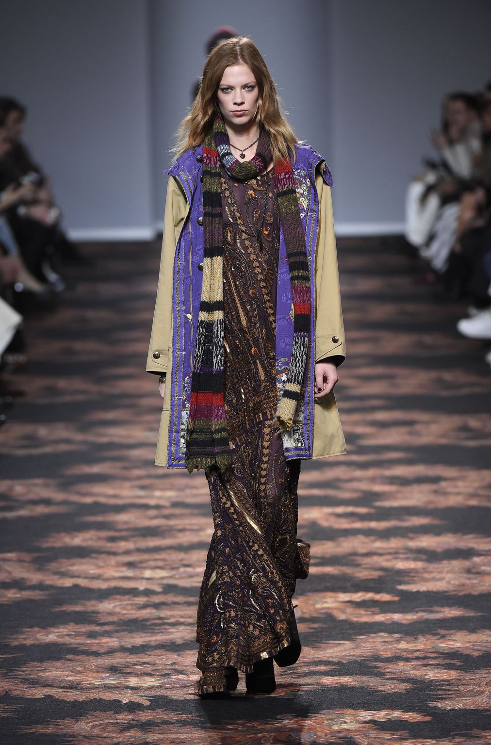 Fashion Week Milan Fall/Winter 2016 look 40 from the Etro collection 女装