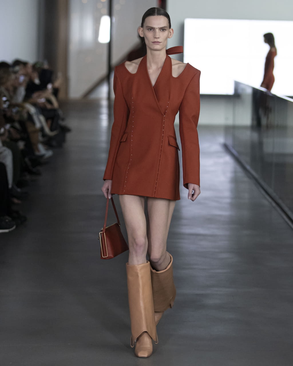 Fashion Week New York Fall/Winter 2020 look 40 from the Dion Lee collection womenswear