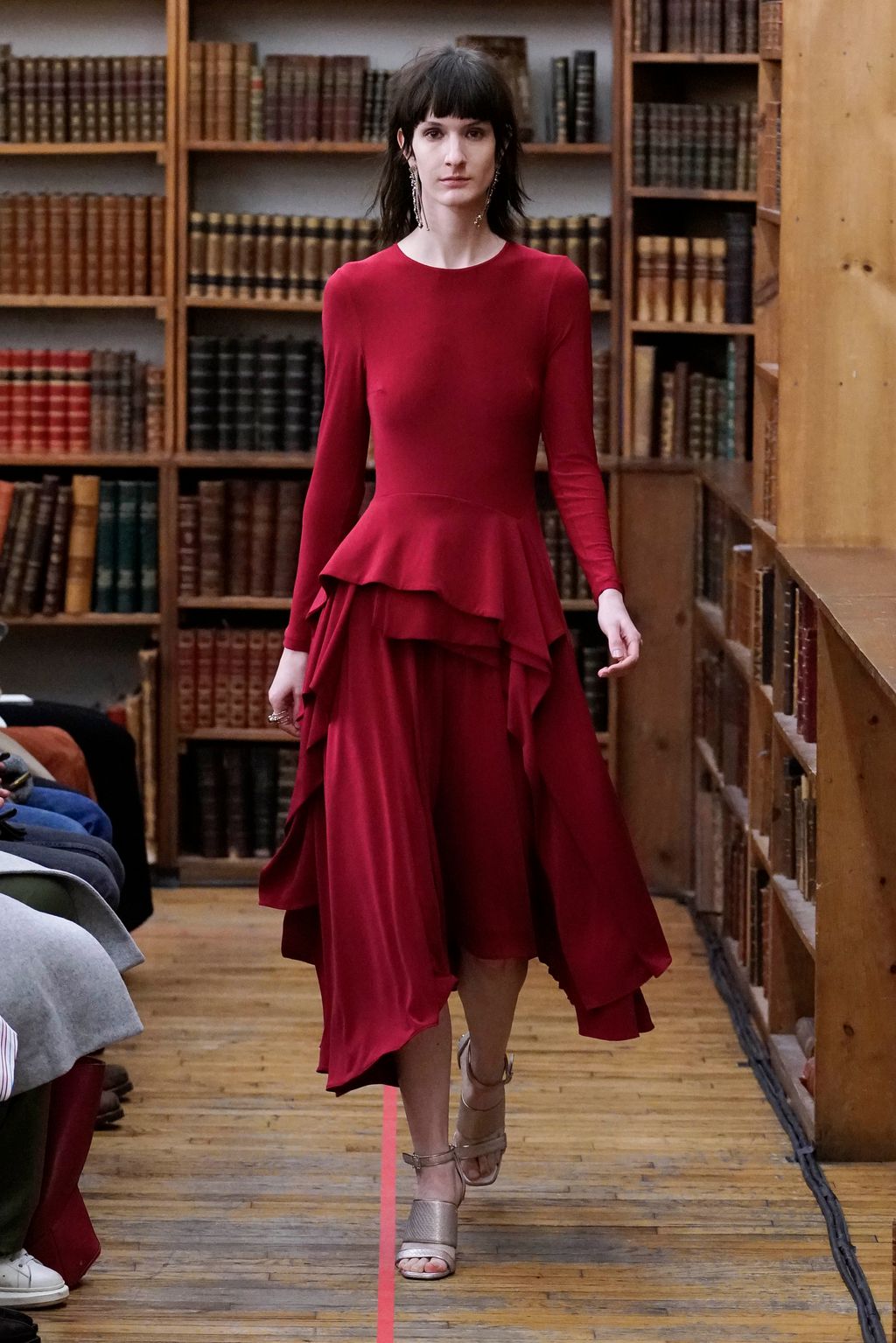 Fashion Week New York Pre-Fall 2018 look 41 from the Koché collection womenswear