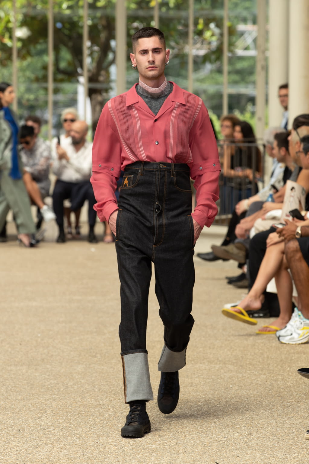 Fashion Week Florence Spring/Summer 2020 look 41 from the Marco de Vincenzo collection 男装