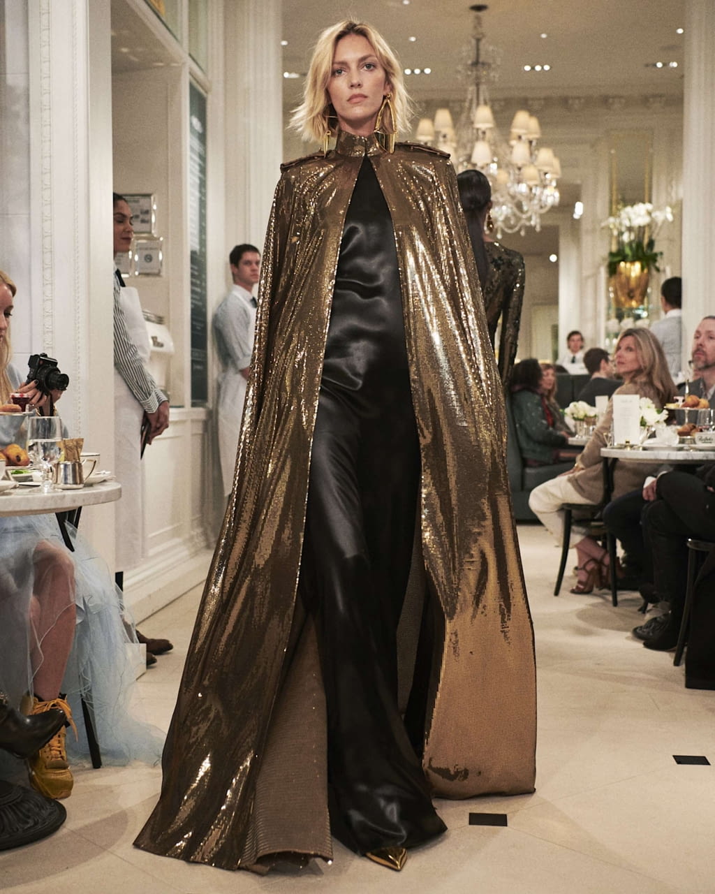 Fashion Week New York Spring/Summer 2019 look 41 from the Ralph Lauren collection womenswear