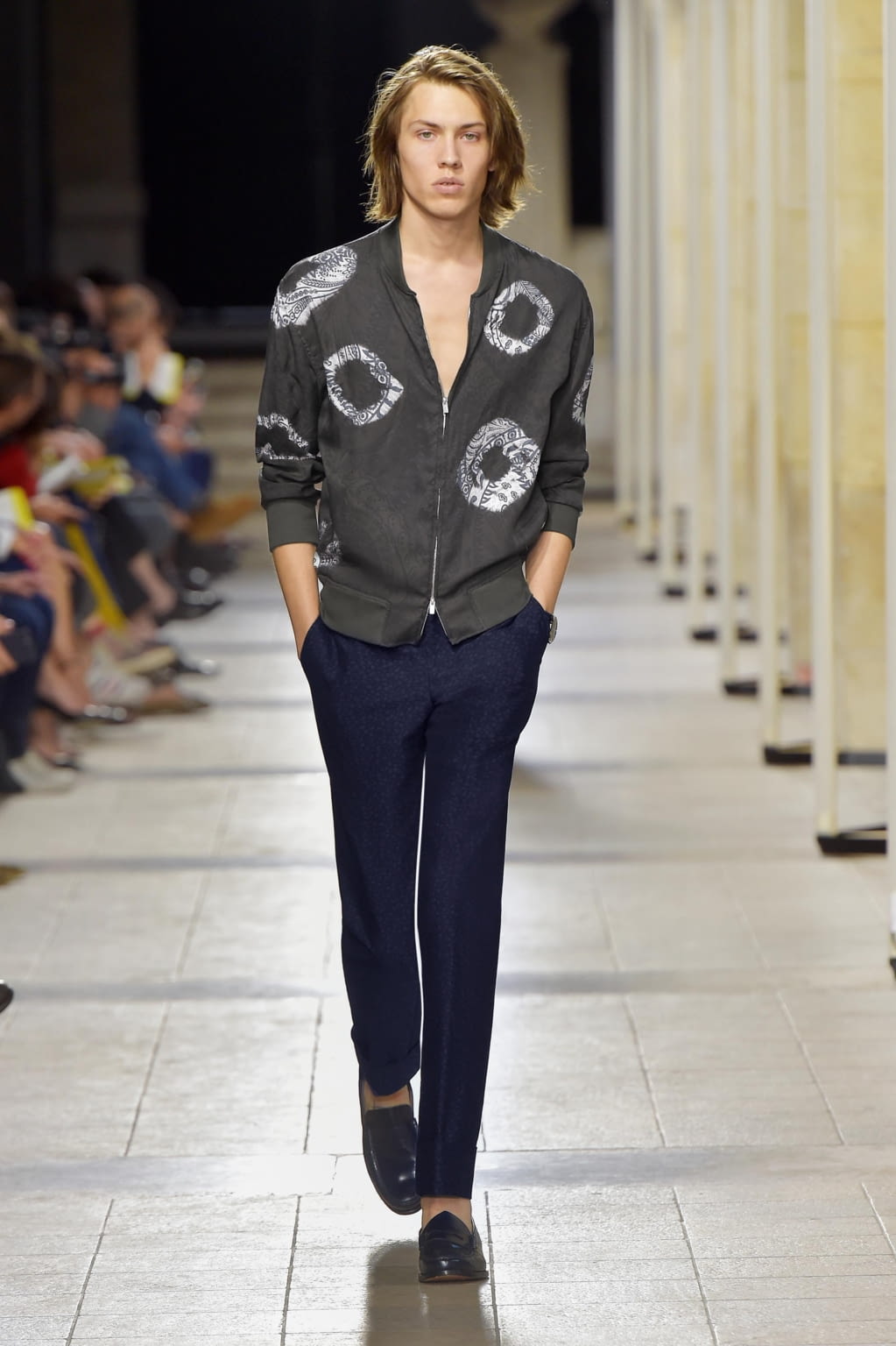 Fashion Week Paris Spring/Summer 2017 look 41 from the Hermès collection menswear