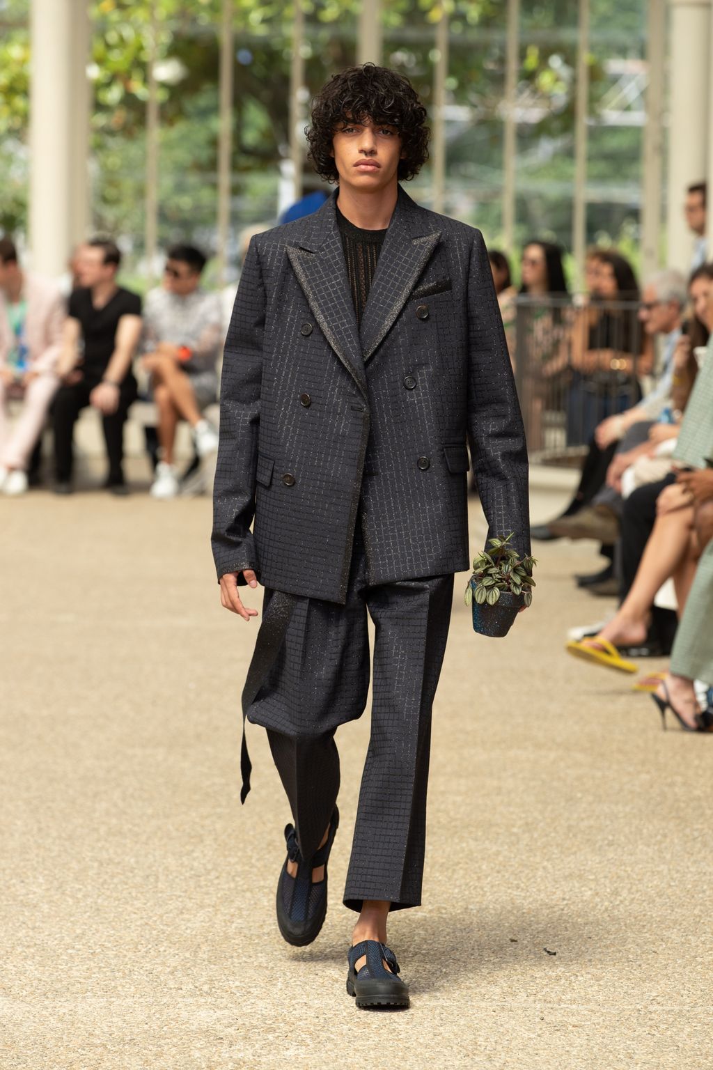 Fashion Week Florence Spring/Summer 2020 look 42 from the Marco de Vincenzo collection menswear