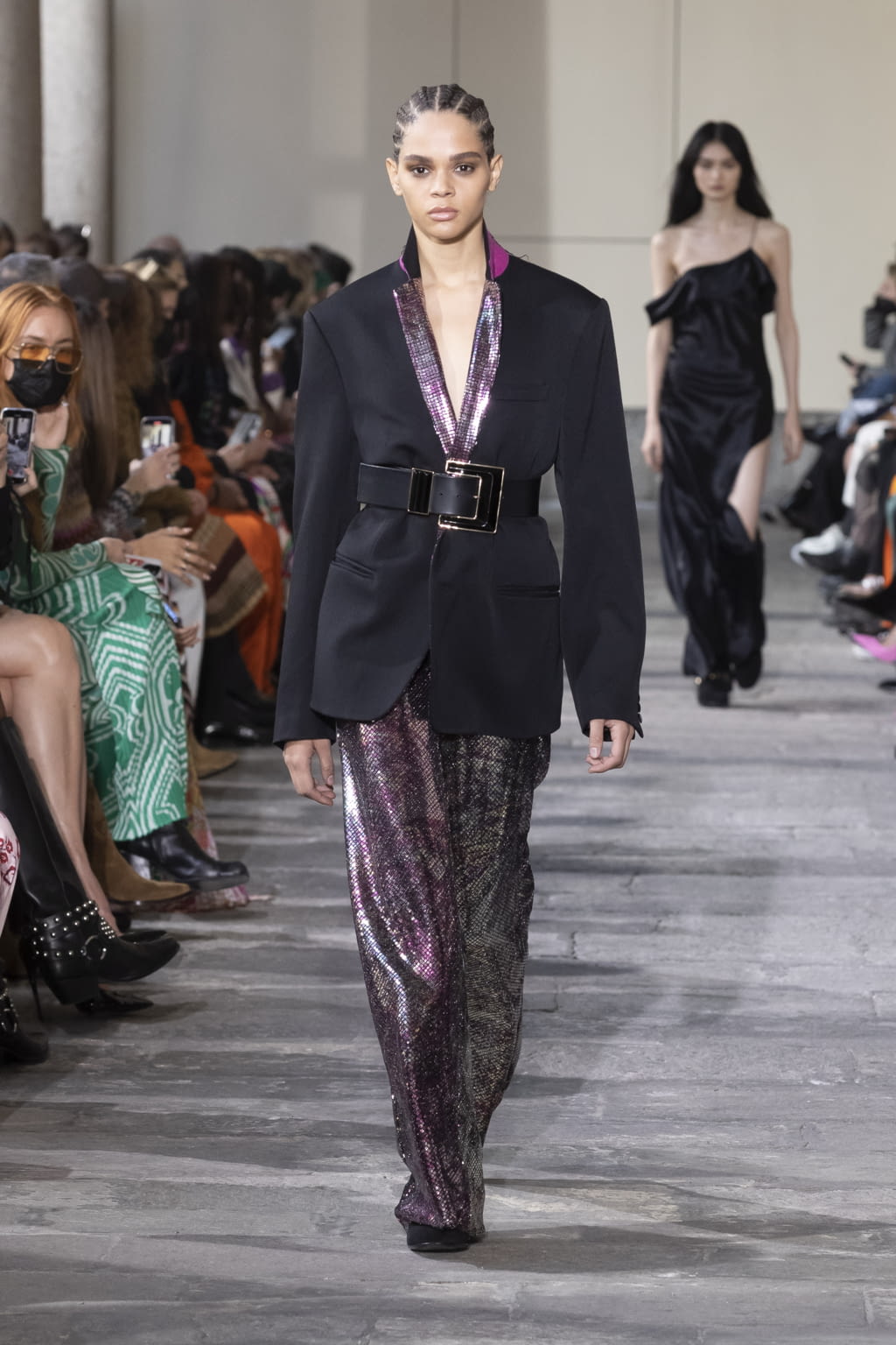 Fashion Week Milan Fall/Winter 2022 look 42 from the Etro collection 女装
