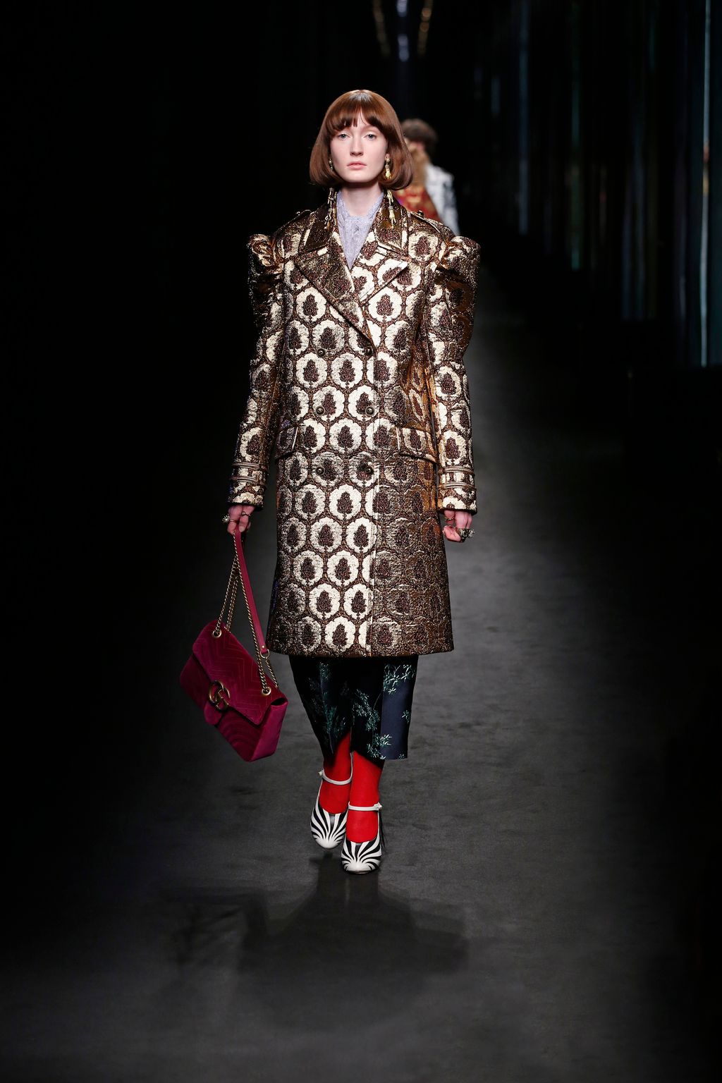Fashion Week Milan Fall/Winter 2016 look 42 from the Gucci collection 女装