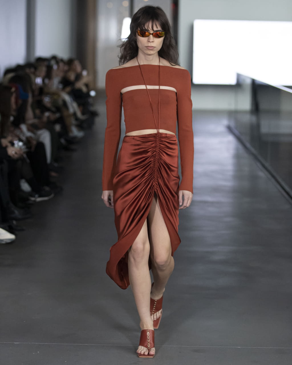 Fashion Week New York Fall/Winter 2020 look 42 from the Dion Lee collection womenswear