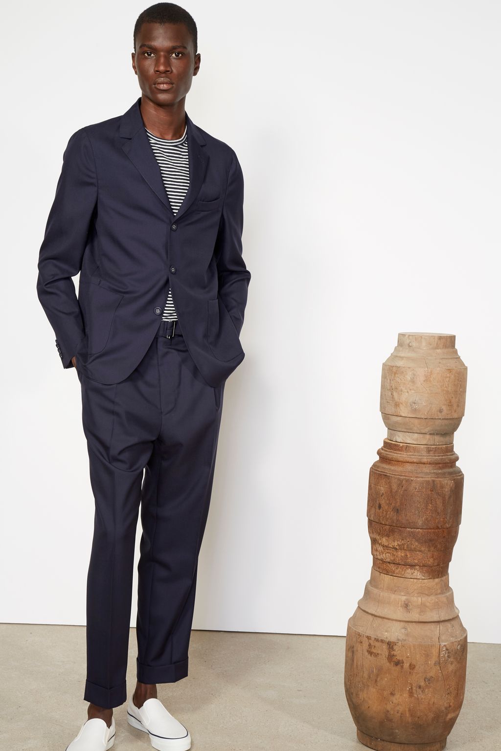 Fashion Week Paris Spring/Summer 2021 look 43 from the Officine Générale collection menswear