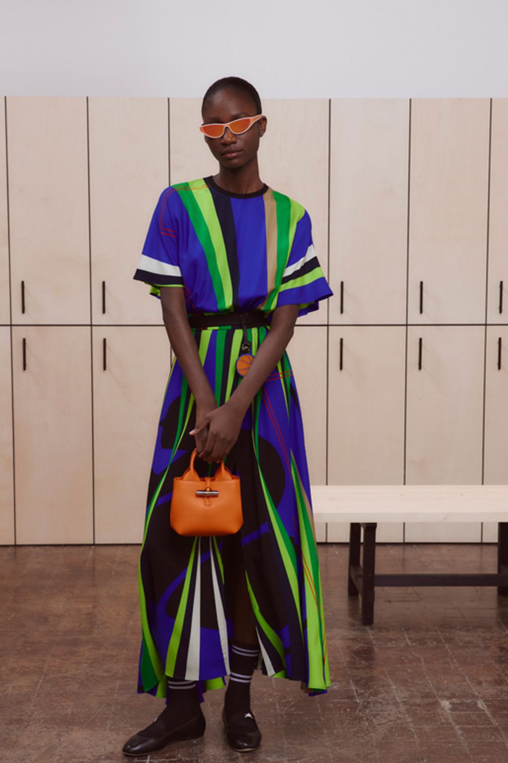 Fashion Week Paris Fall/Winter 2024 look 44 from the Longchamp collection womenswear